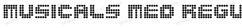 Musicals Med Regular字体转换
